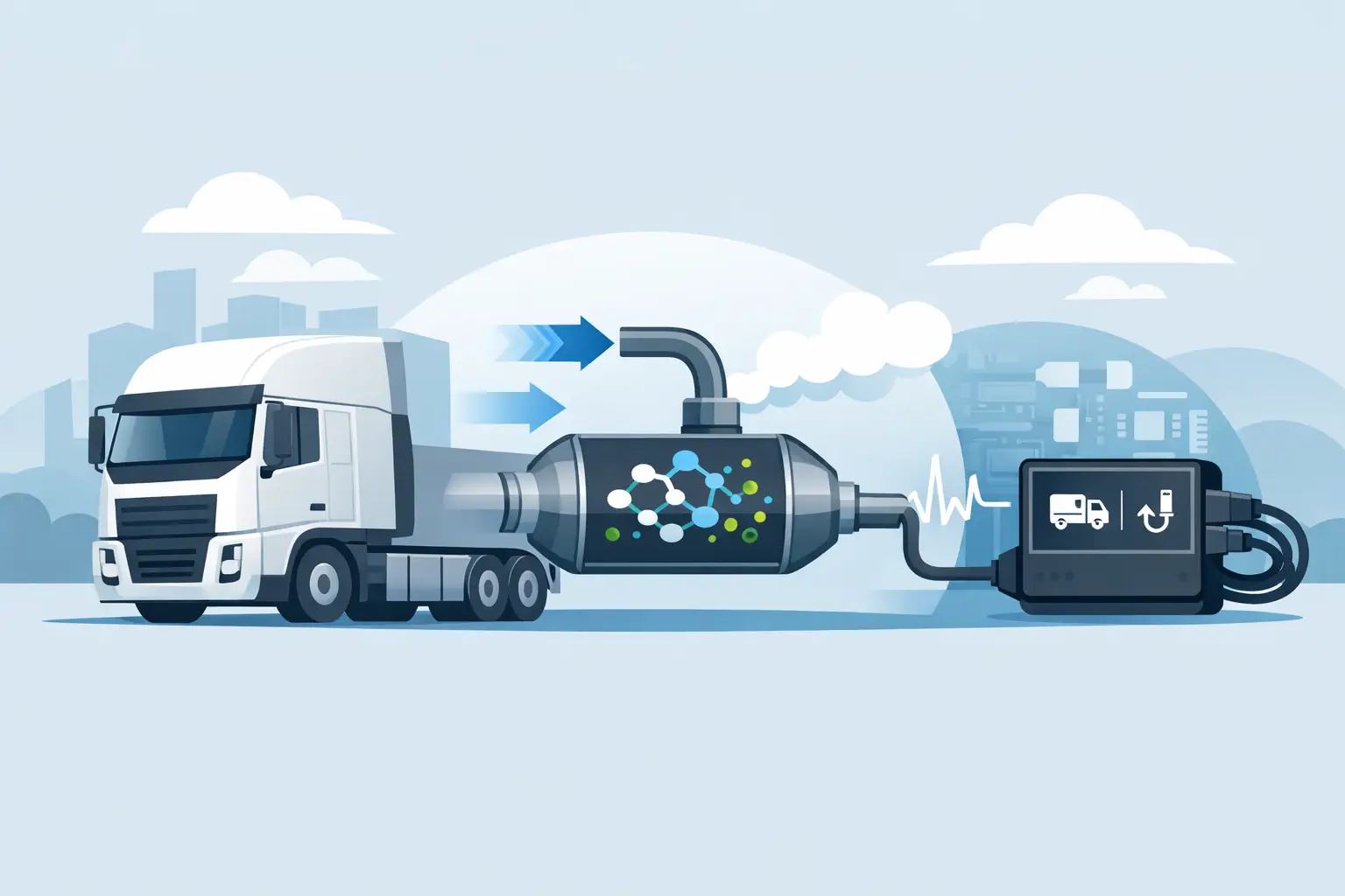 Euro 6 Truck SCR Emulator Explained