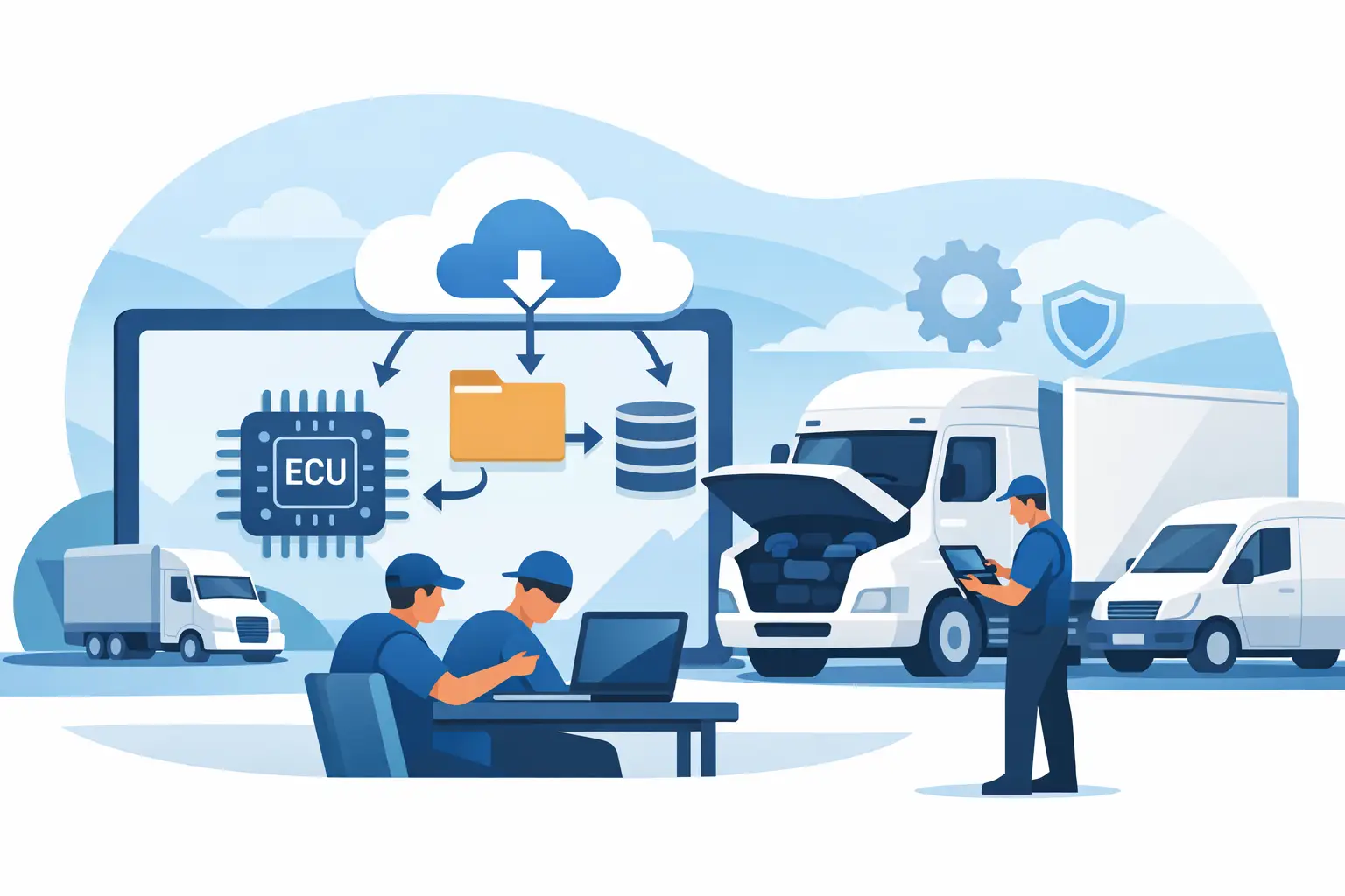 Fleet ECU Backup Guide for Workshop Teams