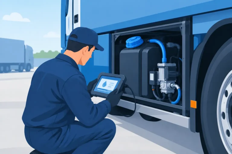 How to Calibrate an AdBlue Pump on a Lorry