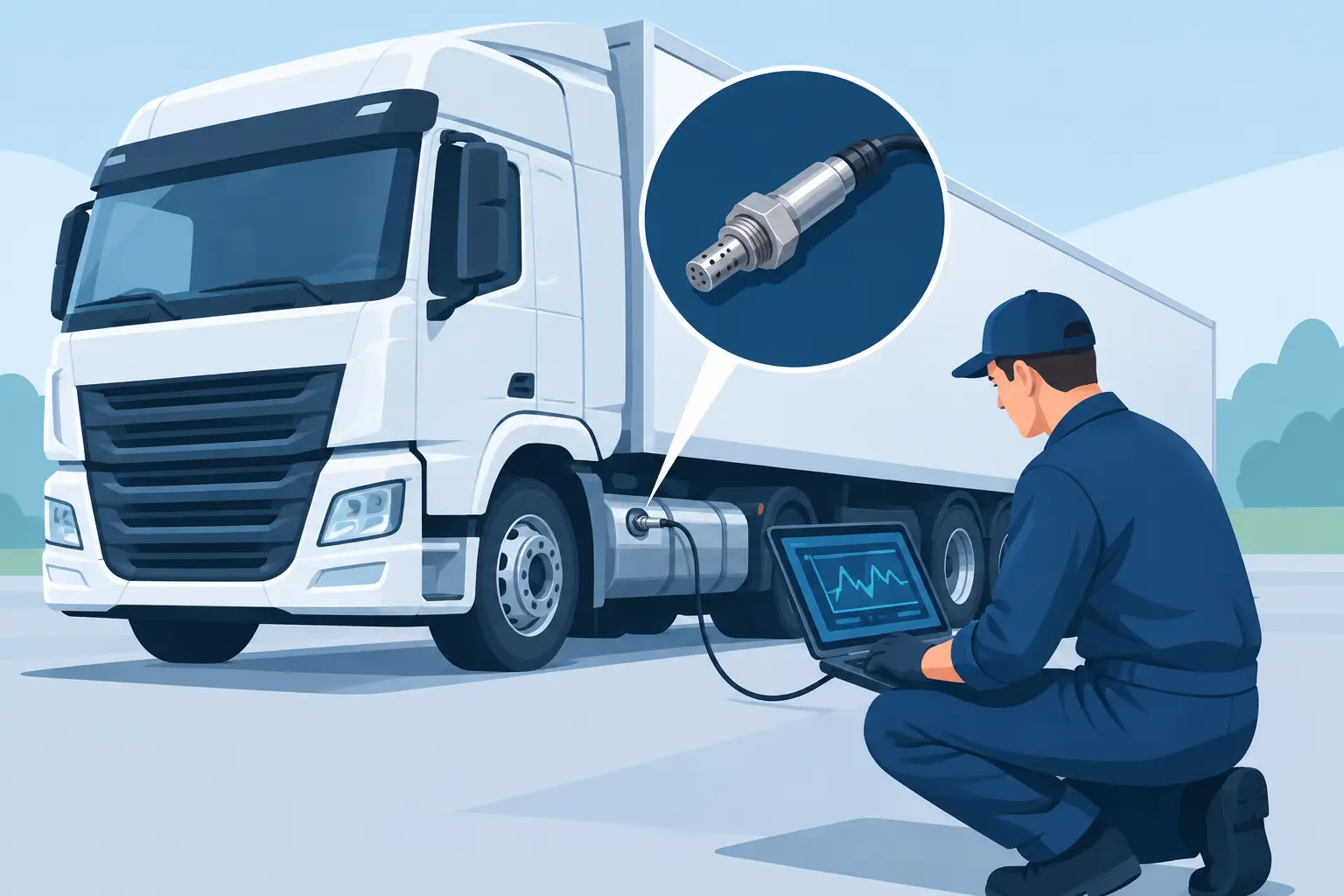 How to Diagnose NOx Sensor Faults on Lorries