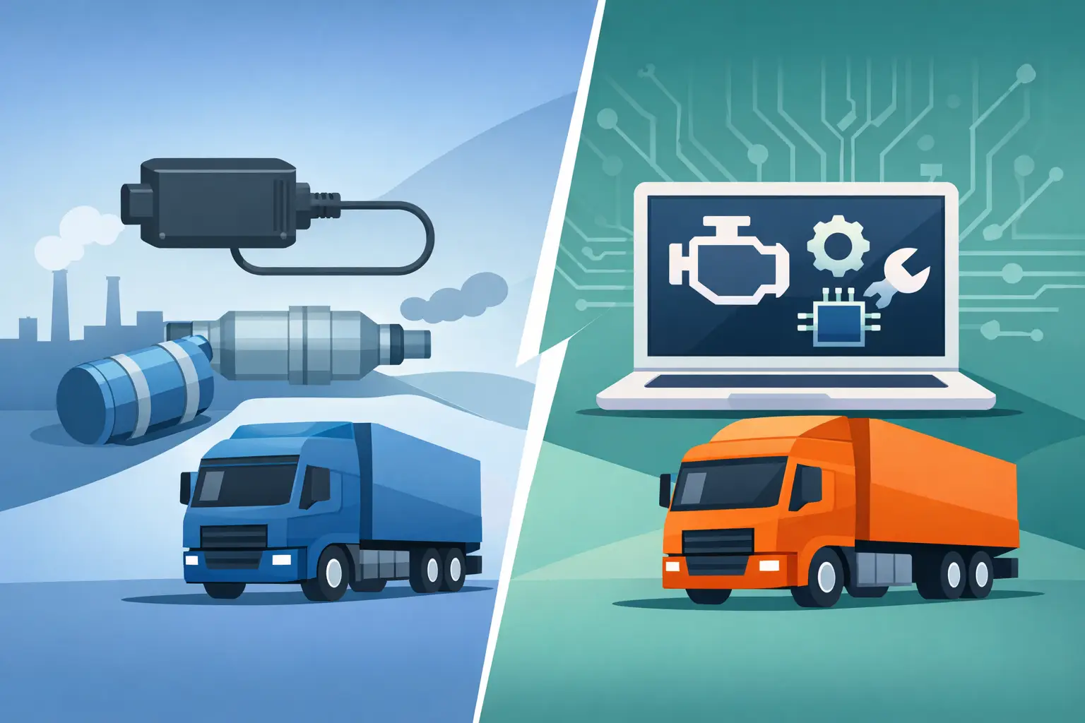 SCR Emulator Versus Software Delete for Lorries
