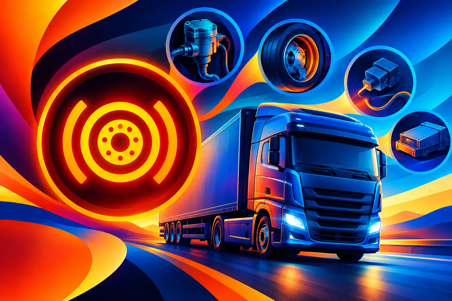 What Causes EBS Warning Lights on Lorries?