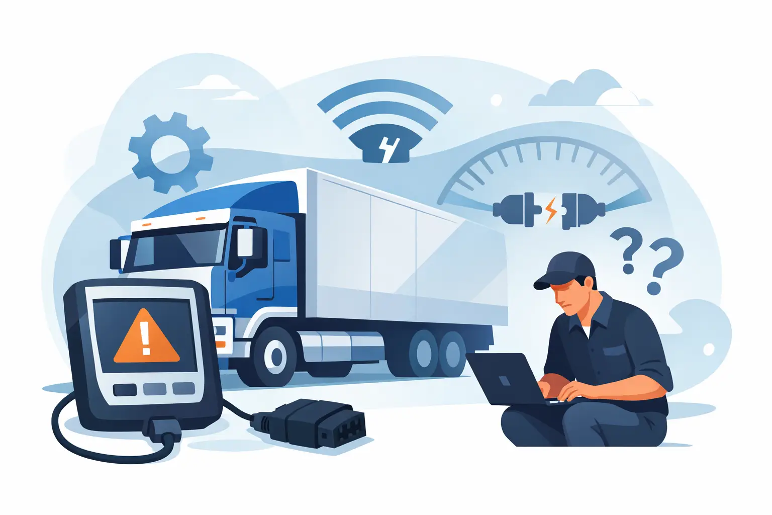Why Is a Truck Diagnostic Interface Not Connecting?